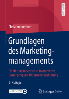 Couverture de l’ouvrage Grundlagen des Marketingmanagements
