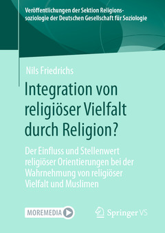 Couverture de l’ouvrage Integration von religiöser Vielfalt durch Religion?