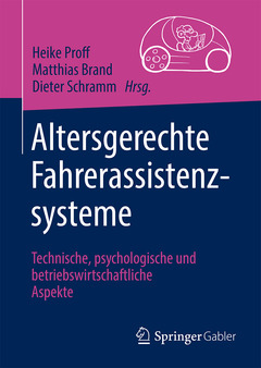 Couverture de l’ouvrage Altersgerechte Fahrerassistenzsysteme