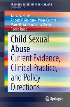 Couverture de l’ouvrage Child Sexual Abuse