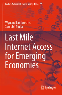Couverture de l’ouvrage Last Mile Internet Access for Emerging Economies