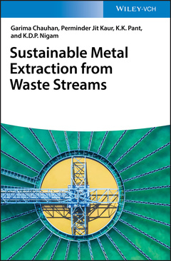 Couverture de l’ouvrage Sustainable Metal Extraction from Waste Streams