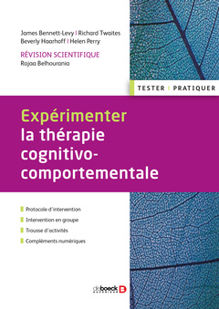 Cover of the book Expérimentez la thérapie cognitivo-comportementale