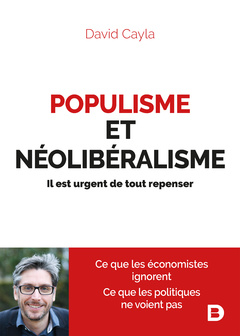 Cover of the book Populisme et néolibéralisme