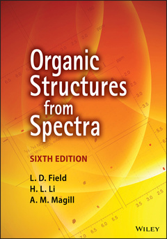 Couverture de l’ouvrage Organic Structures from Spectra