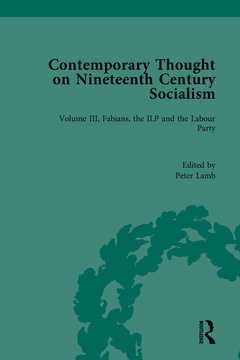 Couverture de l’ouvrage Contemporary Thought on Nineteenth Century Socialism