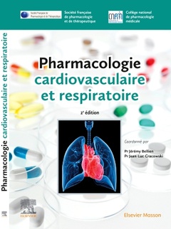 Couverture de l’ouvrage Pharmacologie cardiovasculaire et respiratoire