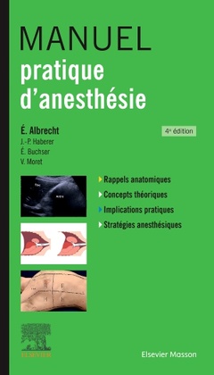 Cover of the book Manuel pratique d'anesthésie