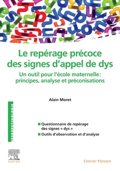 Cover of the book Repérage précoce des signes d'appel de dys