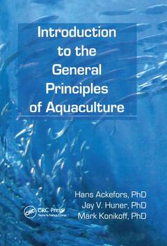 Couverture de l’ouvrage Introduction to the General Principles of Aquaculture