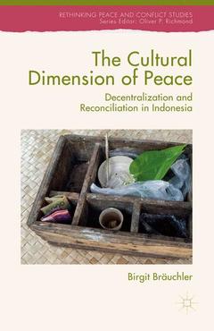Couverture de l’ouvrage The Cultural Dimension of Peace