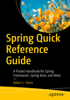 Couverture de l’ouvrage Spring Quick Reference Guide