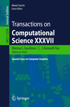 Cover of the book Transactions on Computational Science XXXVII