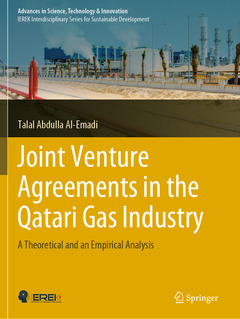 Couverture de l’ouvrage Joint Venture Agreements in the Qatari Gas Industry