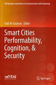 Couverture de l’ouvrage Smart Cities Performability, Cognition, & Security