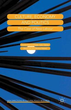 Couverture de l’ouvrage Culture, Economy and Politics