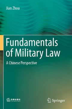Couverture de l’ouvrage Fundamentals of Military Law