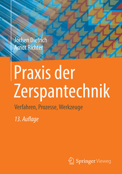 Couverture de l’ouvrage Praxis der Zerspantechnik