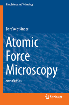 Couverture de l’ouvrage Atomic Force Microscopy
