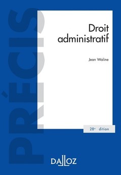 Cover of the book Droit administratif 28ed
