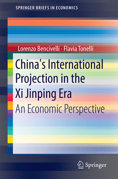 Couverture de l’ouvrage China's International Projection in the Xi Jinping Era