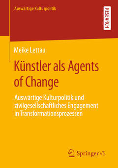 Couverture de l’ouvrage Künstler als Agents of Change