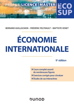 Couverture de l’ouvrage Économie internationale - 9e éd.