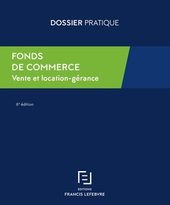 Cover of the book Fonds de commerce