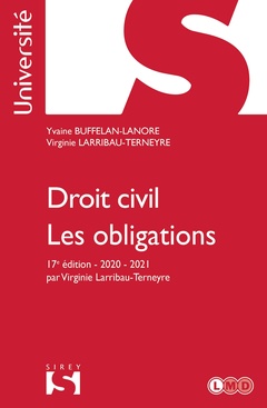 Cover of the book Droit civil - Les obligations 17ed