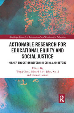 Cover of the book Actionable Research for Educational Equity and Social Justice