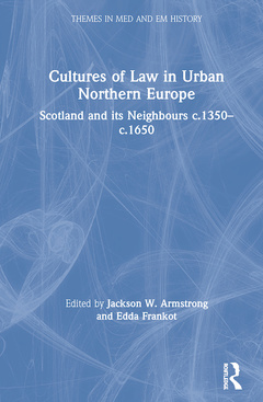 Cover of the book Cultures of Law in Urban Northern Europe