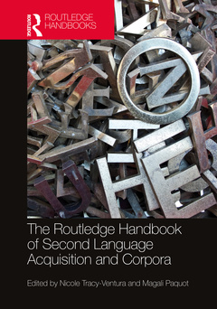 Couverture de l’ouvrage The Routledge Handbook of Second Language Acquisition and Corpora