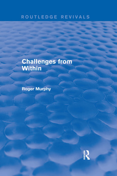 Couverture de l’ouvrage Challenges from Within