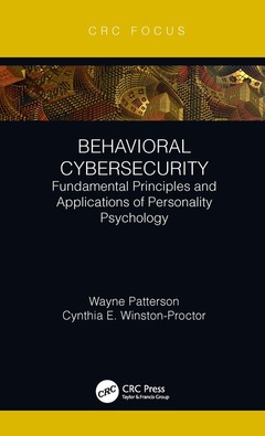 Couverture de l’ouvrage Behavioral Cybersecurity