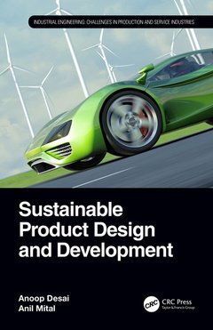 Couverture de l’ouvrage Sustainable Product Design and Development