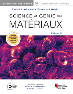 Couverture de l’ouvrage Science et génie des matériaux