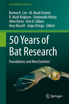 Couverture de l’ouvrage 50 Years of Bat Research