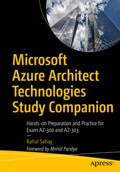 Couverture de l’ouvrage Microsoft Azure Architect Technologies Study Companion