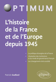 Couverture de l’ouvrage Histoire de la France et de l'Europe depuis 1945