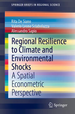 Cover of the book Regional Resilience to Climate and Environmental Shocks