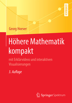 Couverture de l’ouvrage Höhere Mathematik kompakt