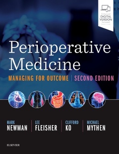 Couverture de l’ouvrage Perioperative Medicine