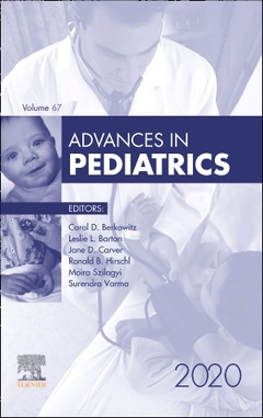 Cover of the book Advances in Pediatrics, 2020