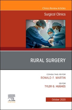 Cover of the book Rural Surgery, An Issue of Surgical Clinics