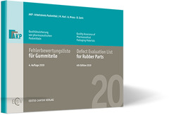 Couverture de l’ouvrage Defect Evaluation List for Rubber Parts/ Fehlerbewertungsliste für gummiteile (4 vollig neubearb u; erweit  Aufl. 2019)