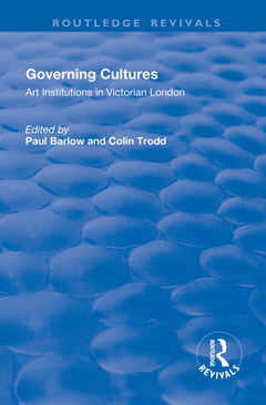 Couverture de l’ouvrage Governing Cultures