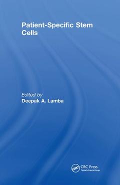 Couverture de l’ouvrage Patient-Specific Stem Cells