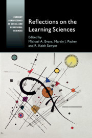 Cover of the book Reflections on the Learning Sciences