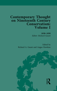 Couverture de l’ouvrage Contemporary Thought on Nineteenth Century Conservatism