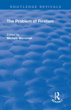 Couverture de l’ouvrage The Problem of Realism